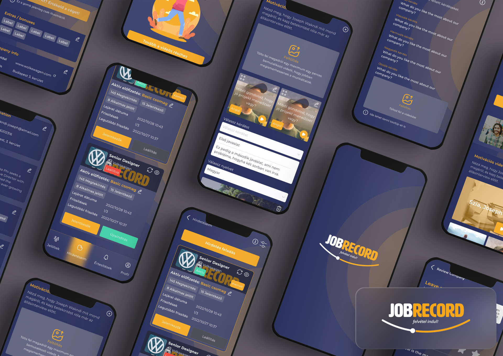 Development of JobRecord job search portal